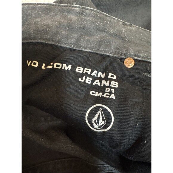 Volcom Denim Jeans 91 CM CA Vorta Slim Straight Mens 32” Waist Gray - Picture 5 of 10